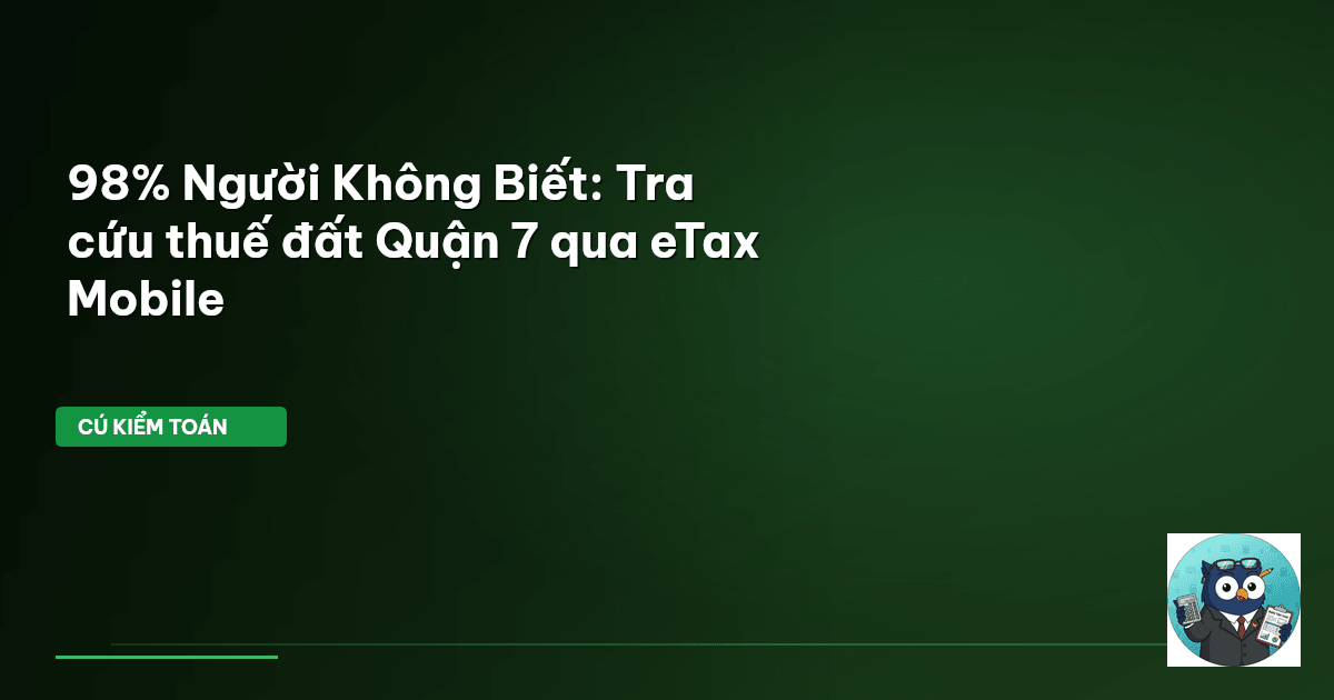 tra cứu thuế đất