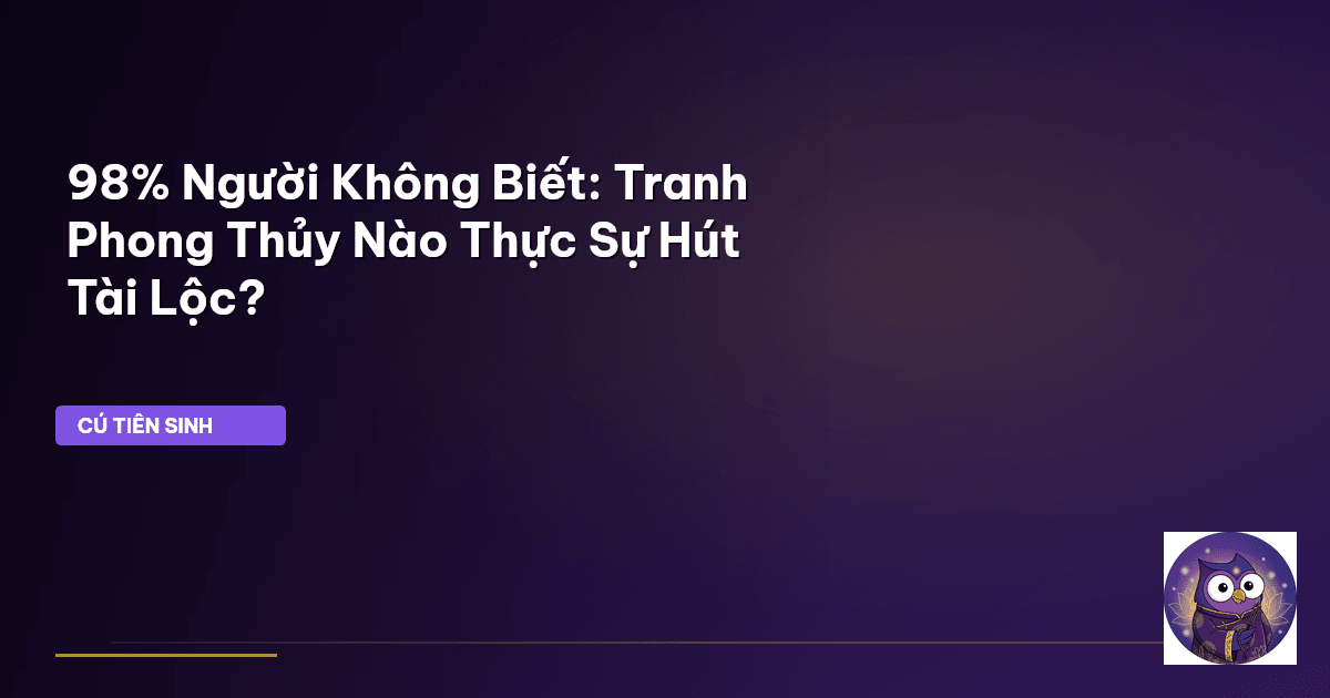tranh phong thủy