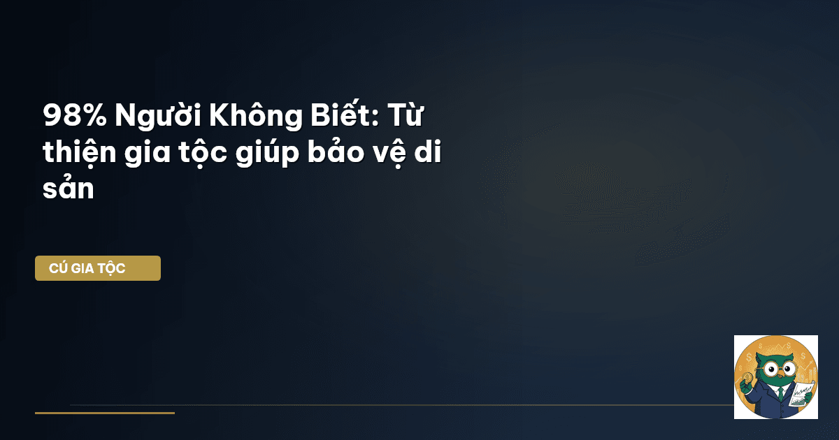 từ thiện gia tộc