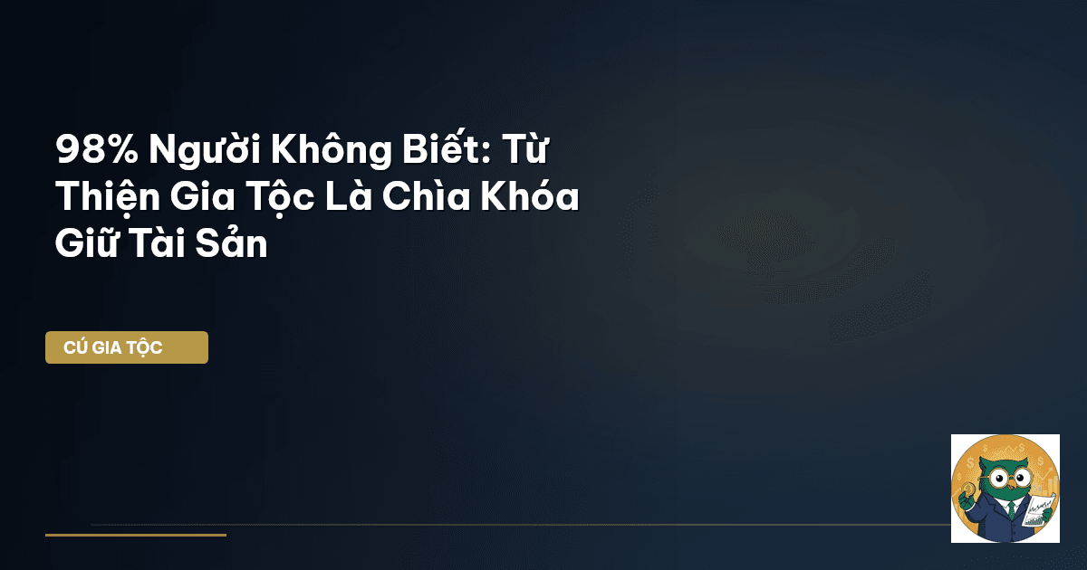 từ thiện gia tộc