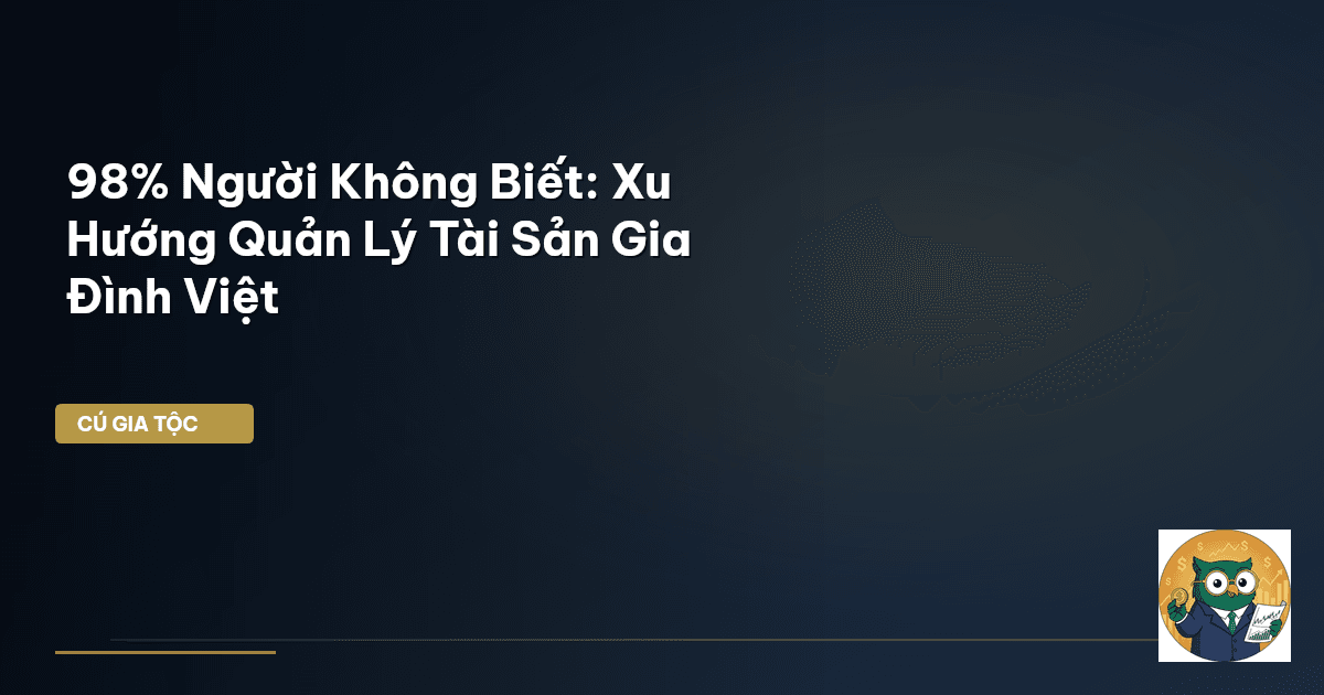 quản lý tài sản gia đình
