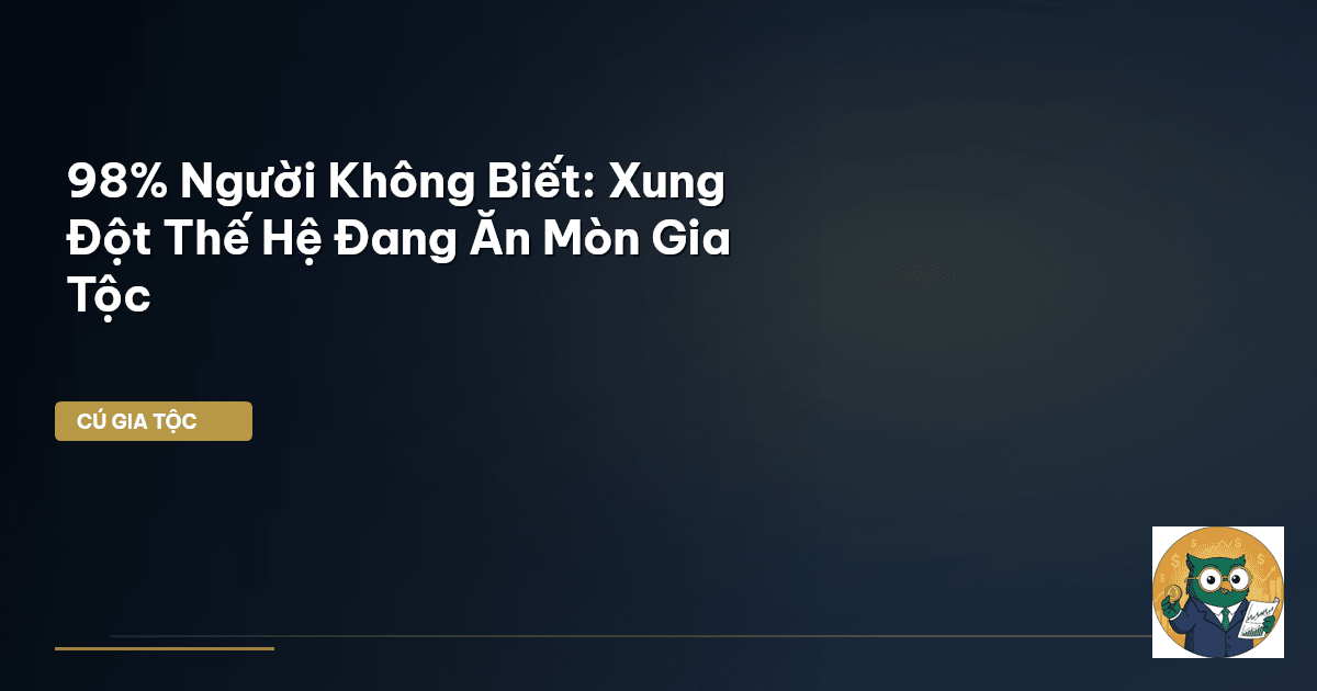 xung đột thế hệ