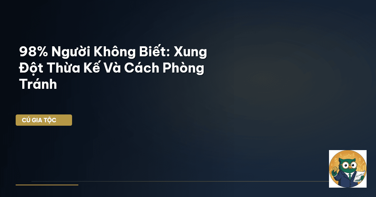 xung đột thừa kế