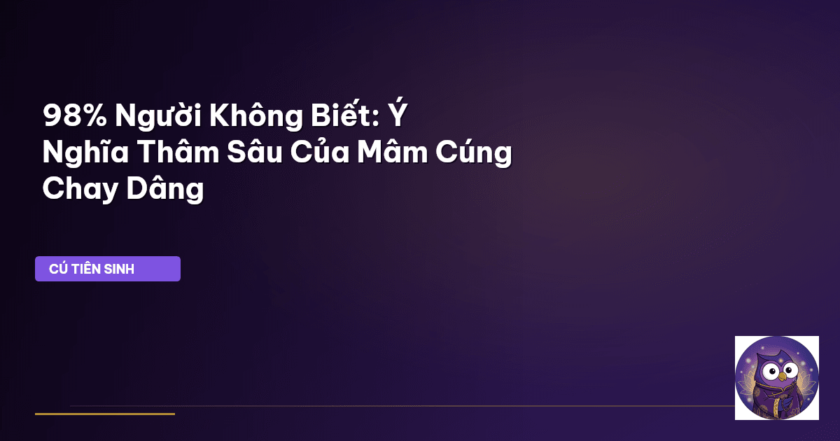 cúng dường chay