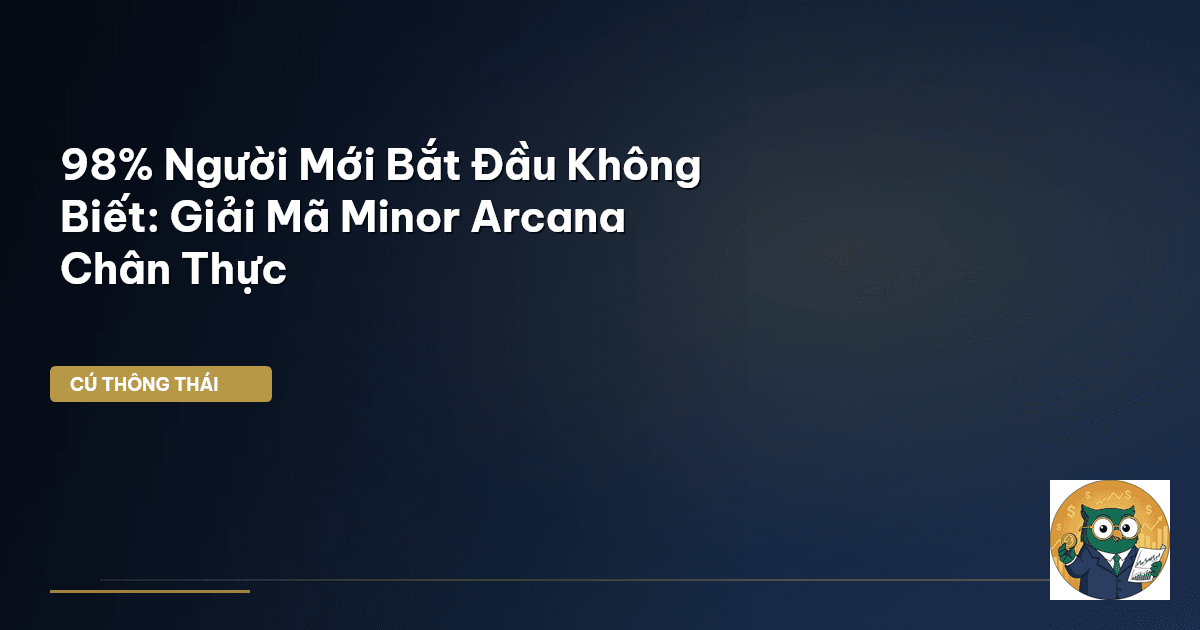 98% Người Mới Bắt Đầu Không Biết: Giải Mã Minor Arcana Chân Thực