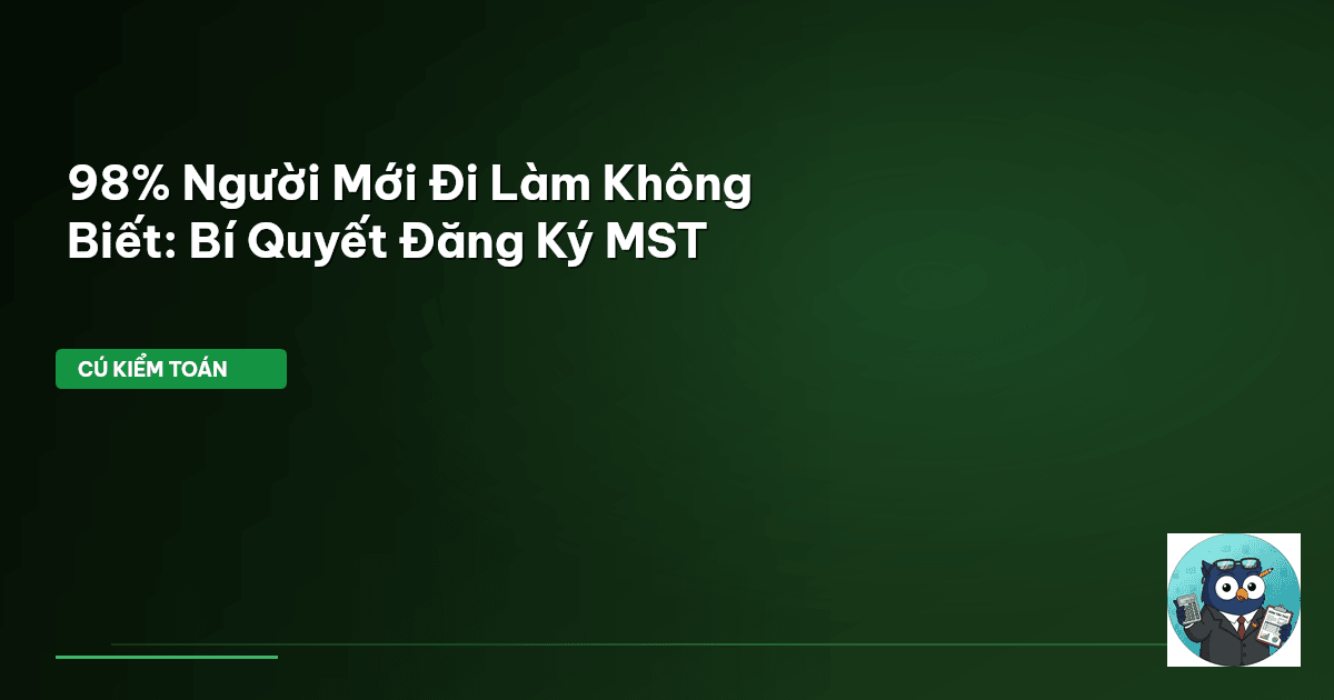 mã số thuế cá nhân