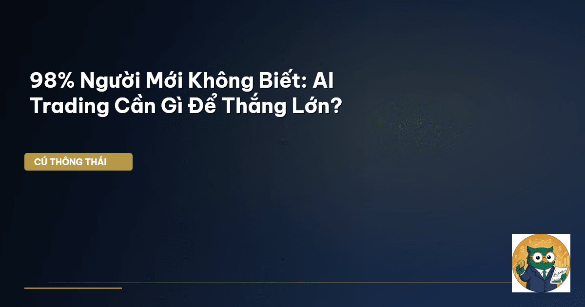 98% Người Mới Không Biết: AI Trading Cần Gì Để Thắng Lớn?