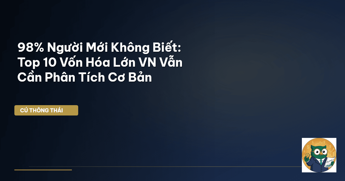 98% Người Mới Không Biết: Top 10 Vốn Hóa Lớn VN Vẫn Cần Phân Tích Cơ Bản
