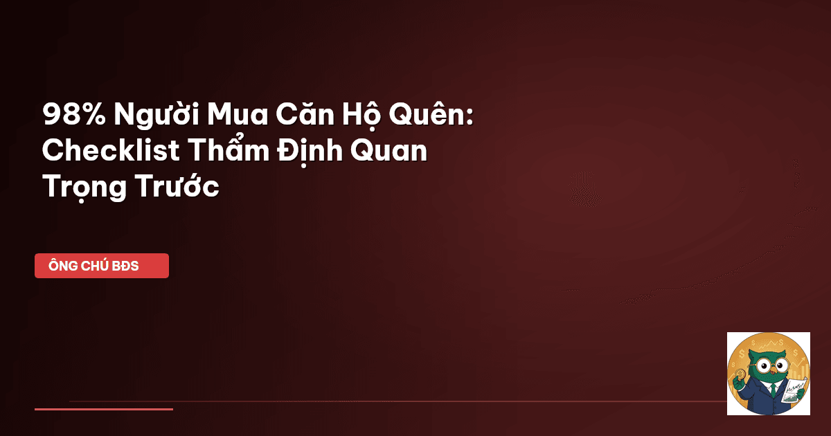 thẩm định căn hộ