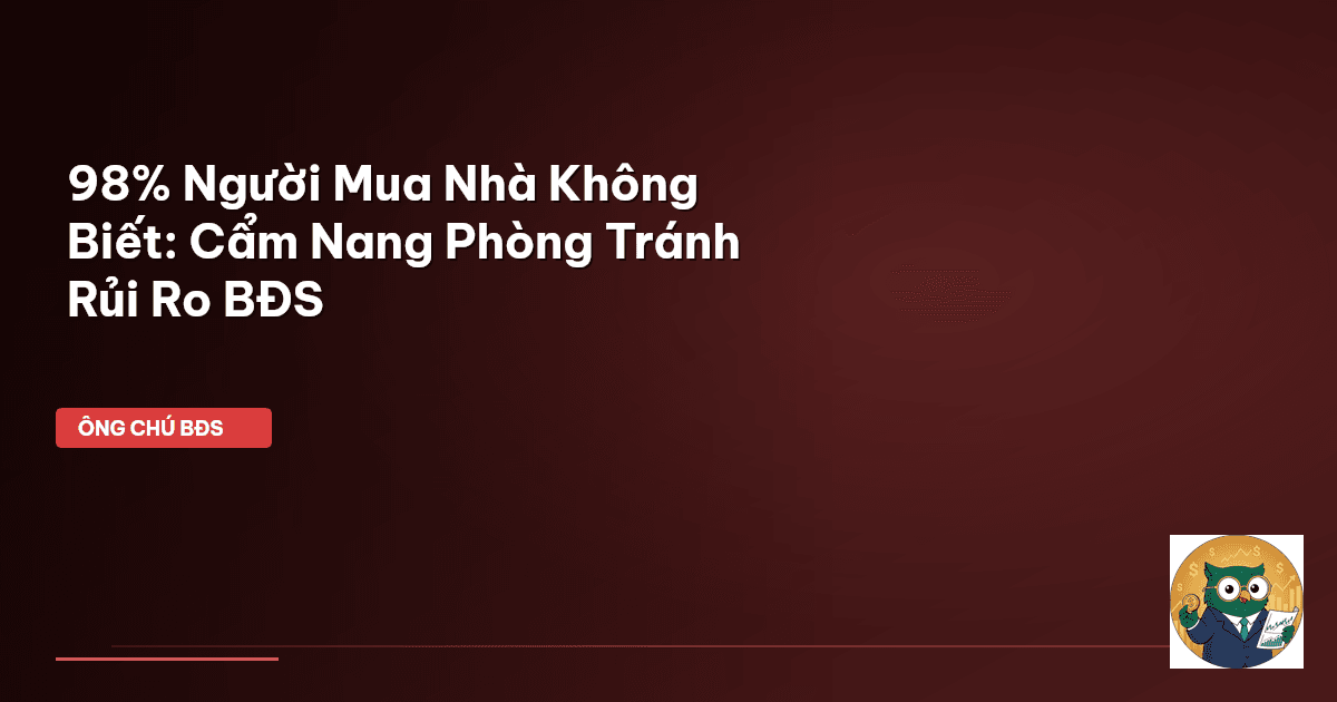 rủi ro bất động sản