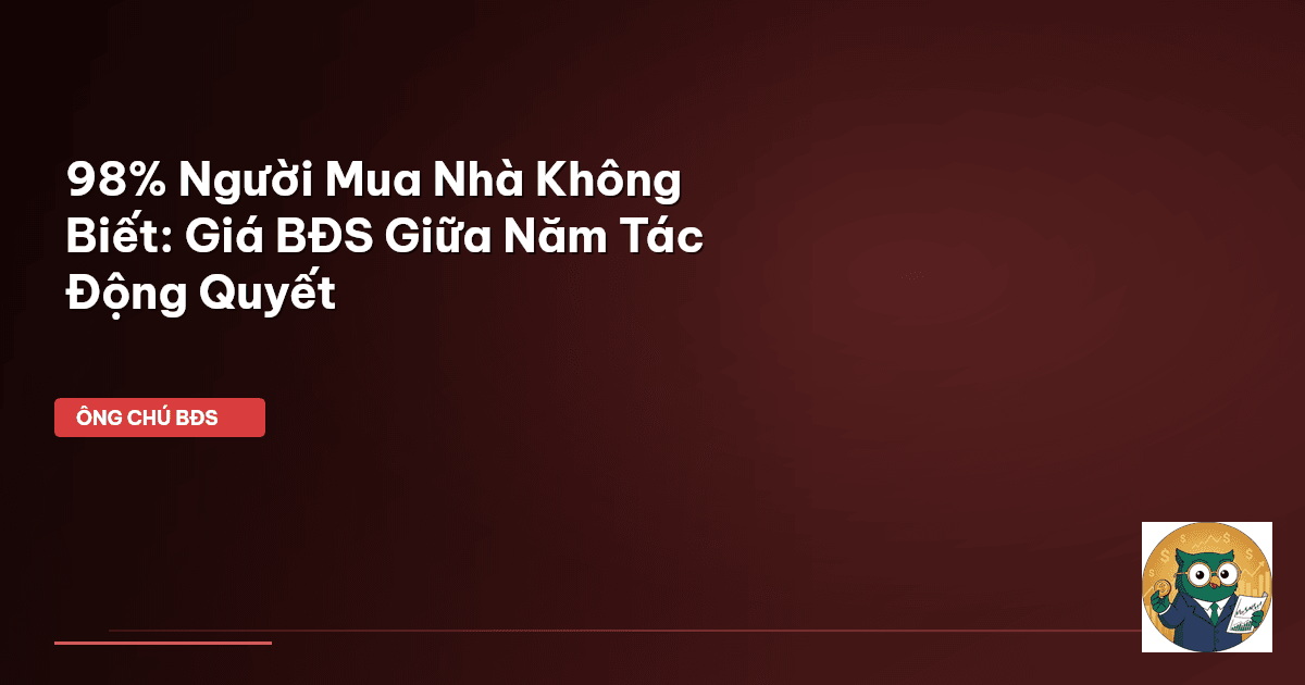 giá nhà giữa năm