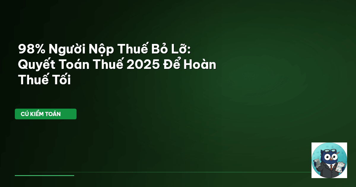 quyết toán thuế 2025