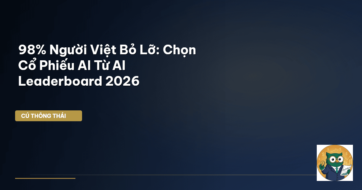 98% Người Việt Bỏ Lỡ: Chọn Cổ Phiếu AI Từ AI Leaderboard 2026