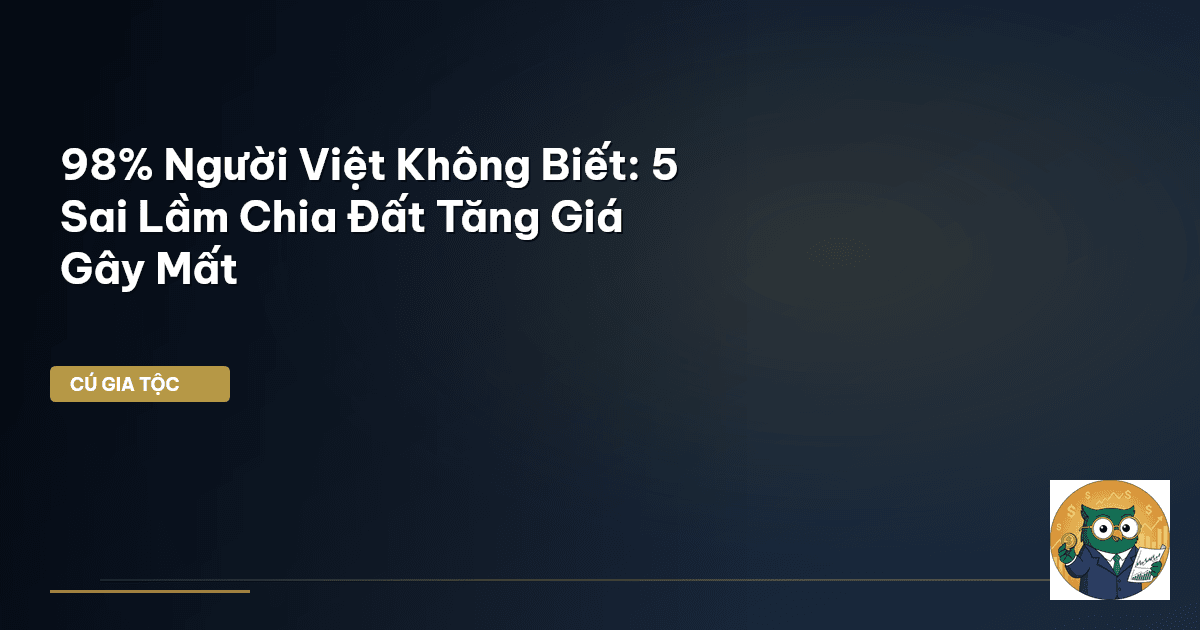 chia đất tăng giá