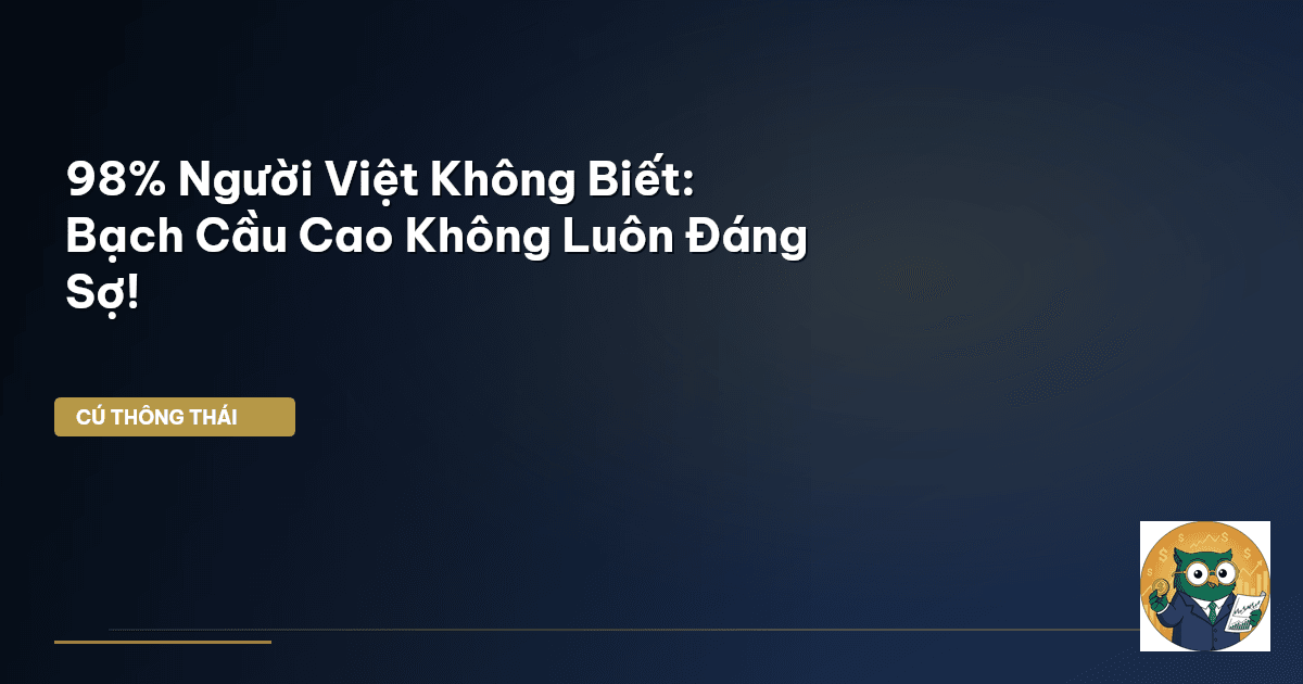 98% Người Việt Không Biết: Bạch Cầu Cao Không Luôn Đáng Sợ!