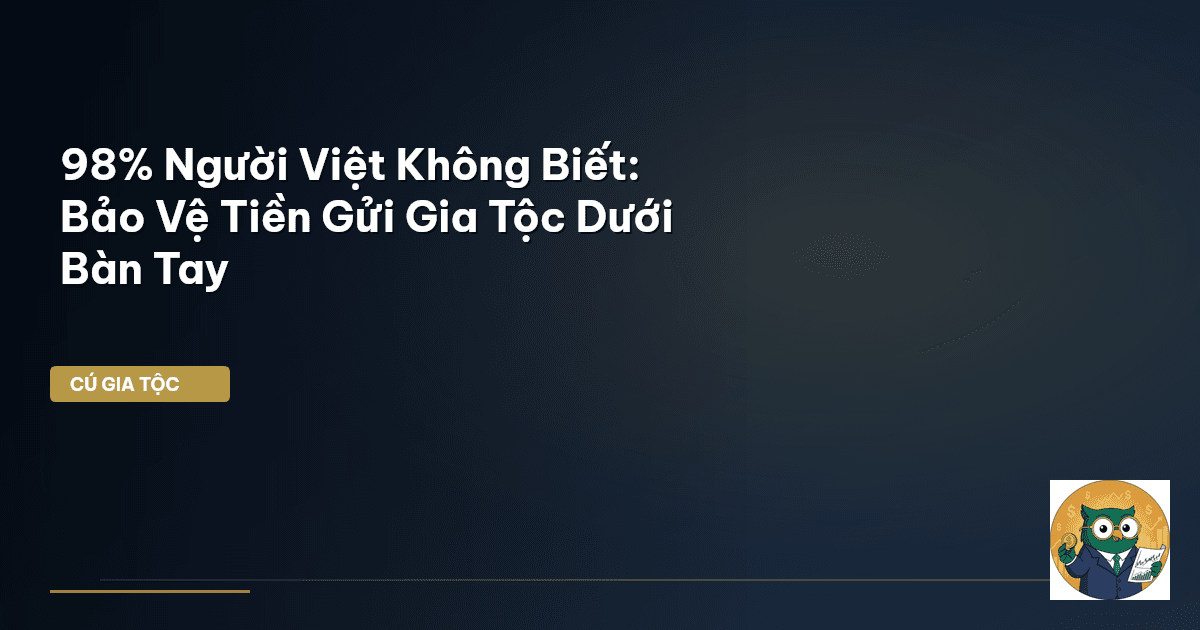 bảo vệ tiền gửi