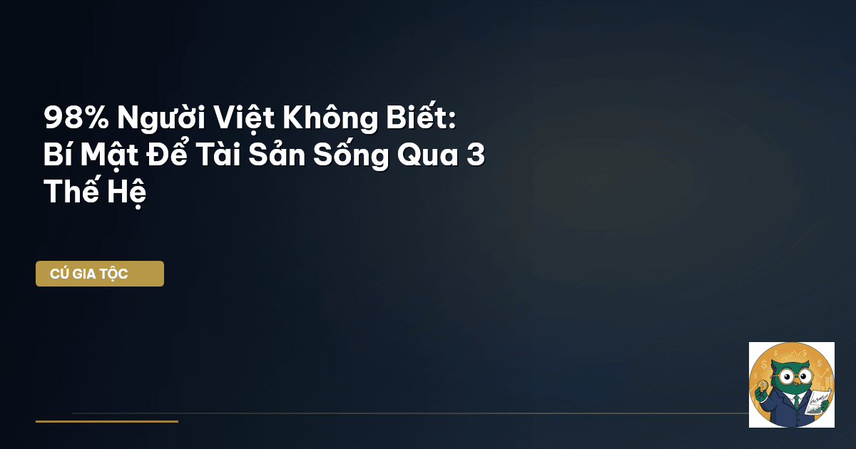 tài sản liên thế hệ