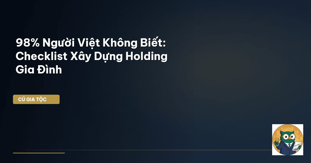 holding gia đình