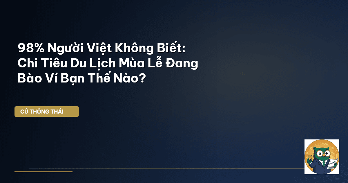 98% Người Việt Không Biết: Chi Tiêu Du Lịch Mùa Lễ Đang ‘Bào’ Ví Bạn Thế Nào?