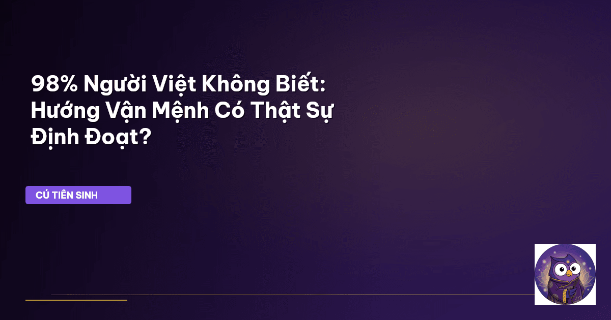 hướng vận mệnh