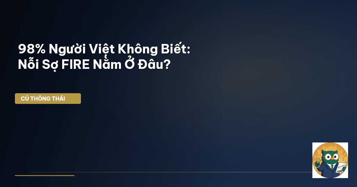 98% Người Việt Không Biết: Nỗi Sợ FIRE Nằm Ở Đâu?