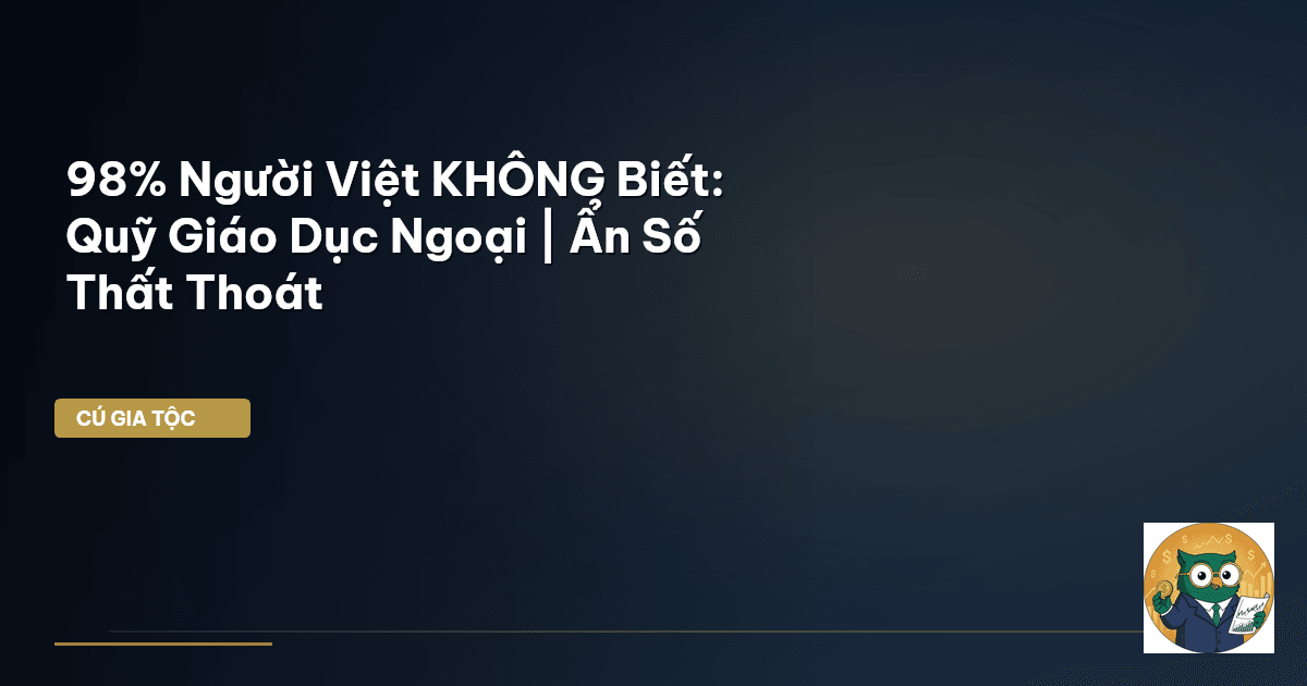 quỹ giáo dục ngoại