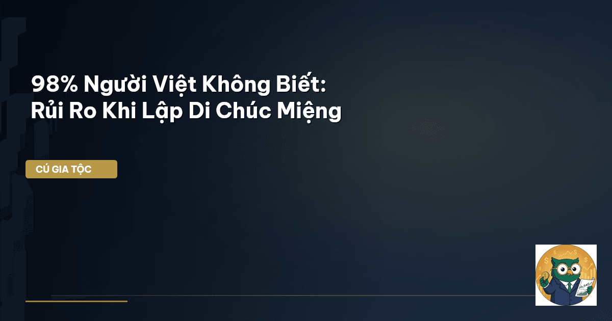 di chúc pháp lý Việt Nam