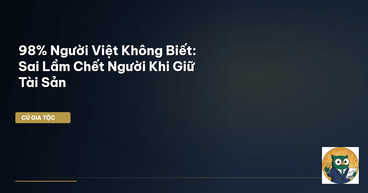 quản lý tài sản gia đình