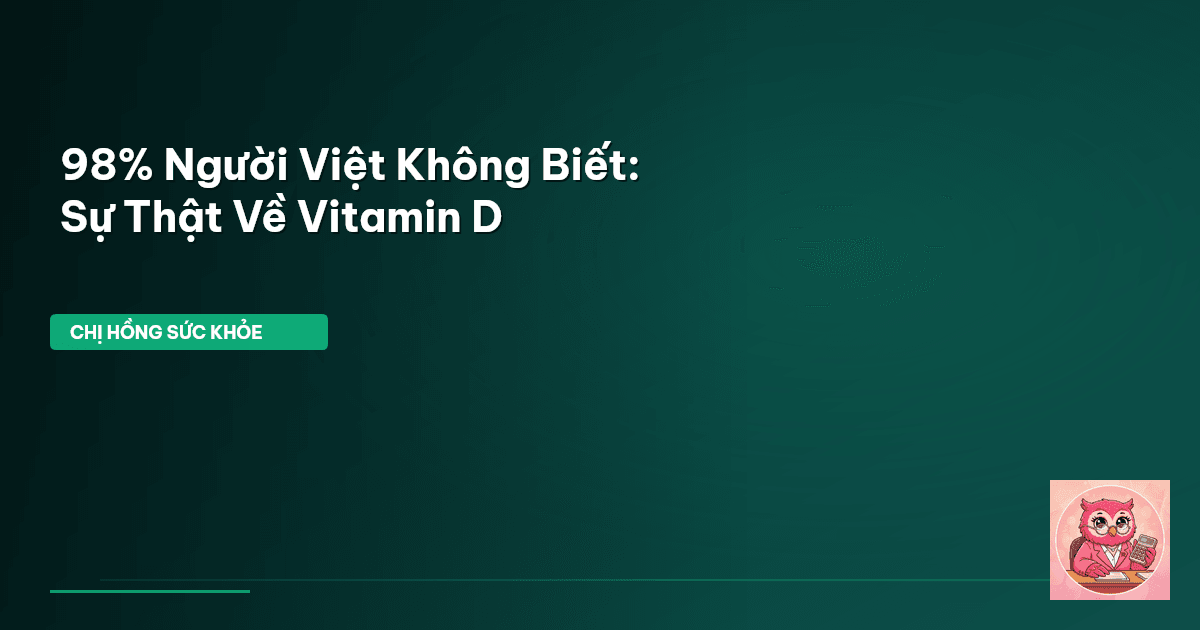thiếu vitamin D