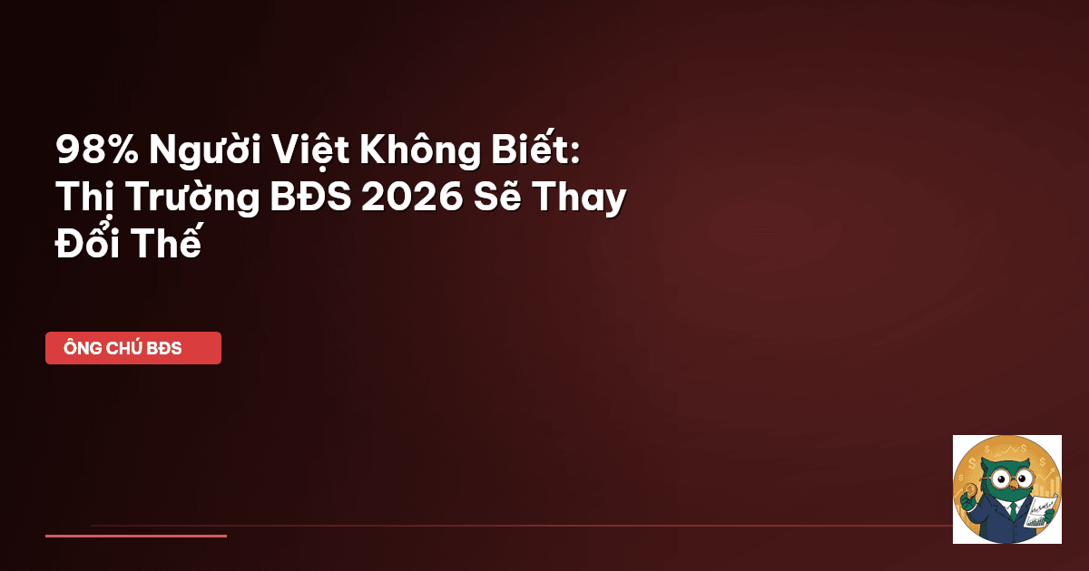 dự án BĐS 2026