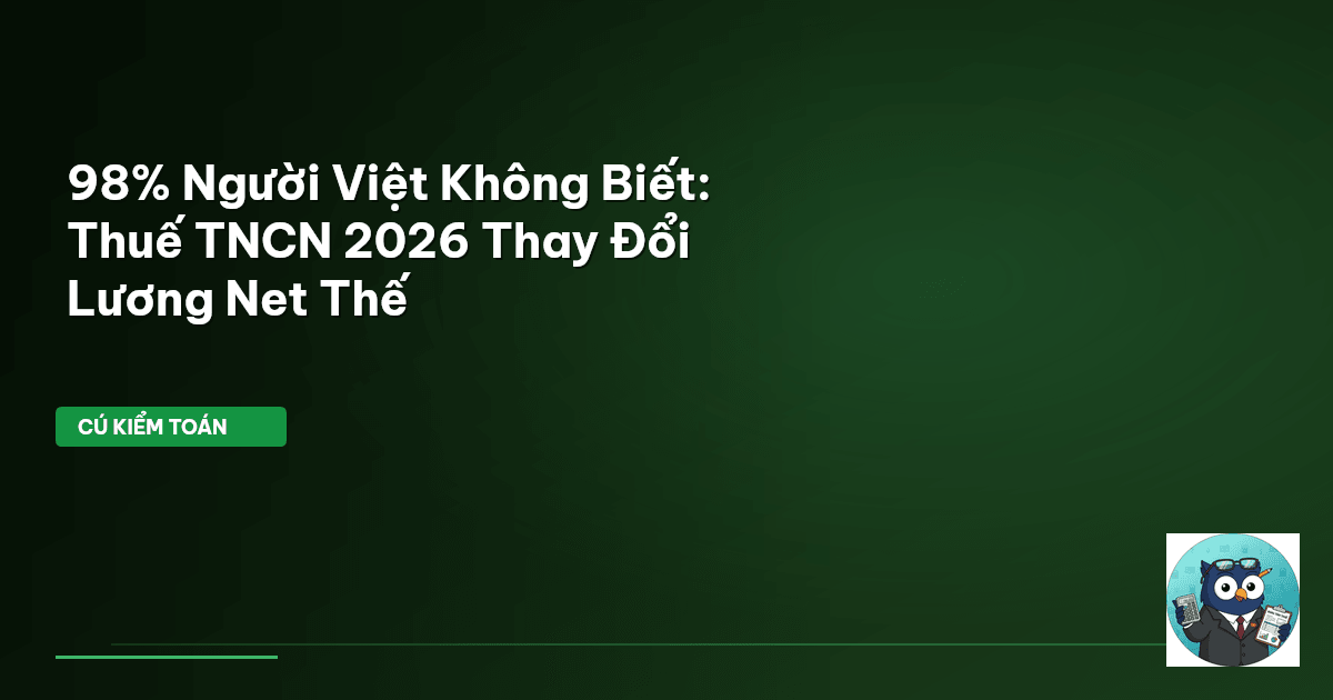 thuế TNCN 2026