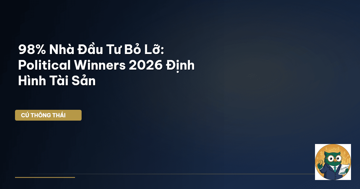 98% Nhà Đầu Tư Bỏ Lỡ: ‘Political Winners’ 2026 Định Hình Tài Sản