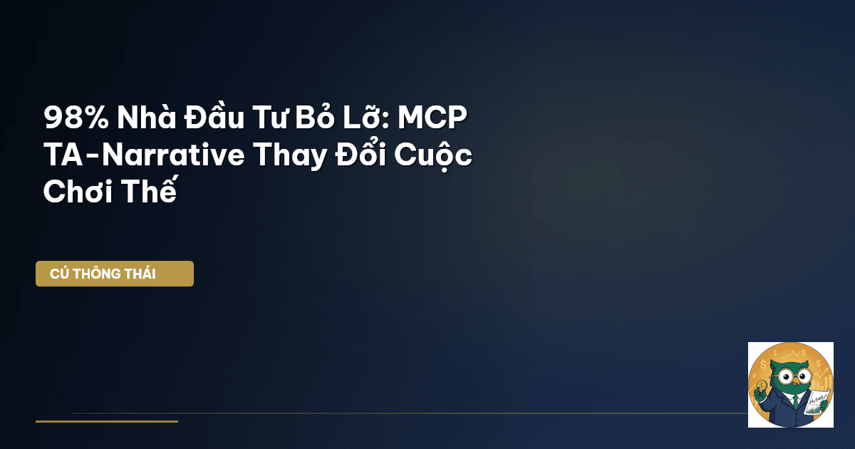 98% Nhà Đầu Tư Bỏ Lỡ: MCP TA-Narrative Thay Đổi Cuộc Chơi Thế