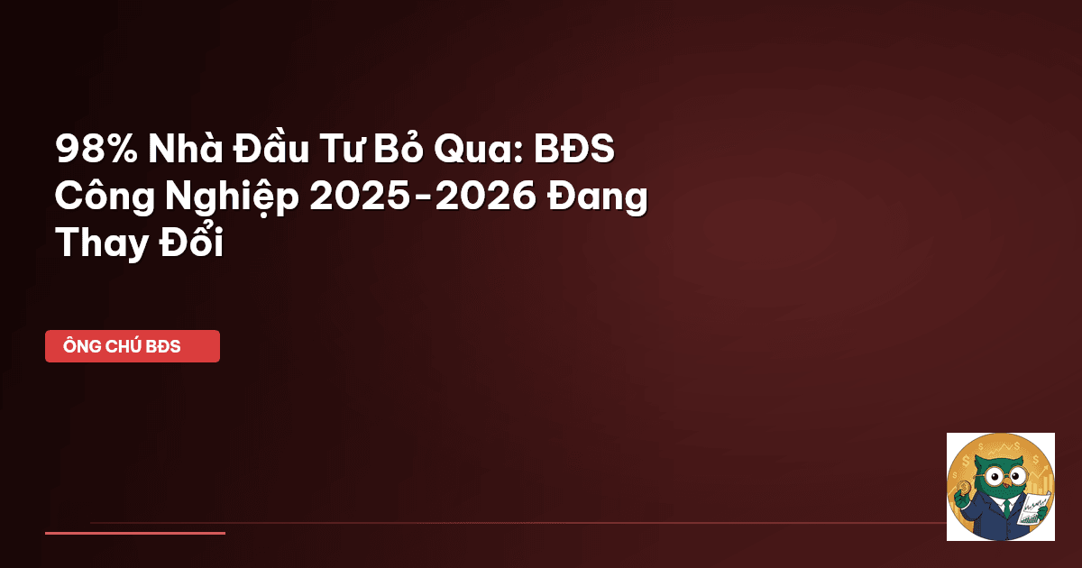 BĐS công nghiệp