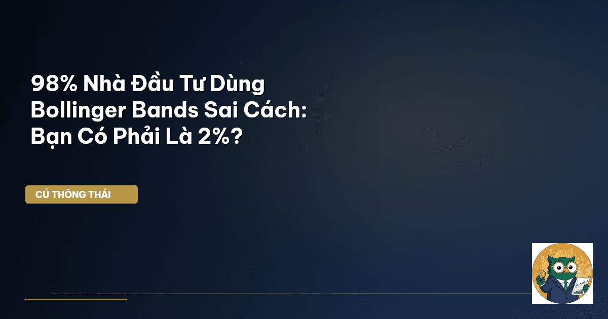 98% Nhà Đầu Tư Dùng Bollinger Bands Sai Cách: Bạn Có Phải Là 2%?