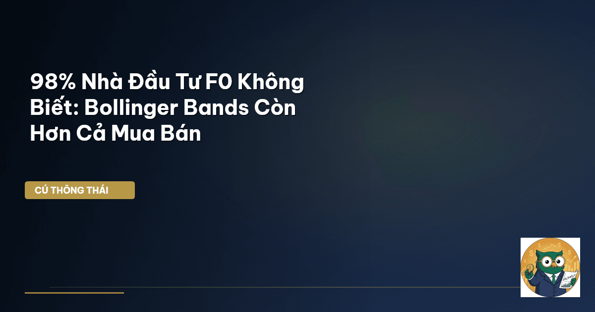 98% Nhà Đầu Tư F0 Không Biết: Bollinger Bands Còn Hơn Cả Mua Bán