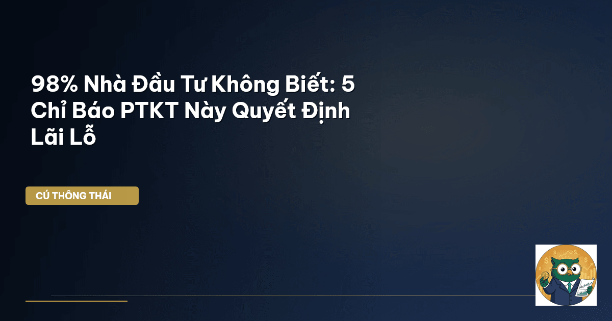98% Nhà Đầu Tư Không Biết: 5 Chỉ Báo PTKT Này Quyết Định Lãi Lỗ