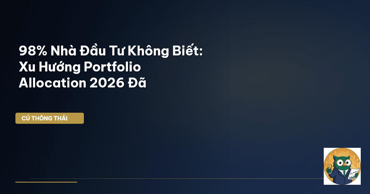 98% Nhà Đầu Tư Không Biết: Xu Hướng Portfolio Allocation 2026 Đã