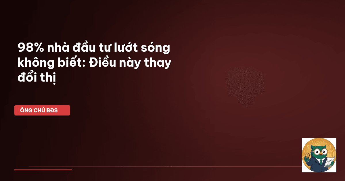 đầu tư lướt sóng