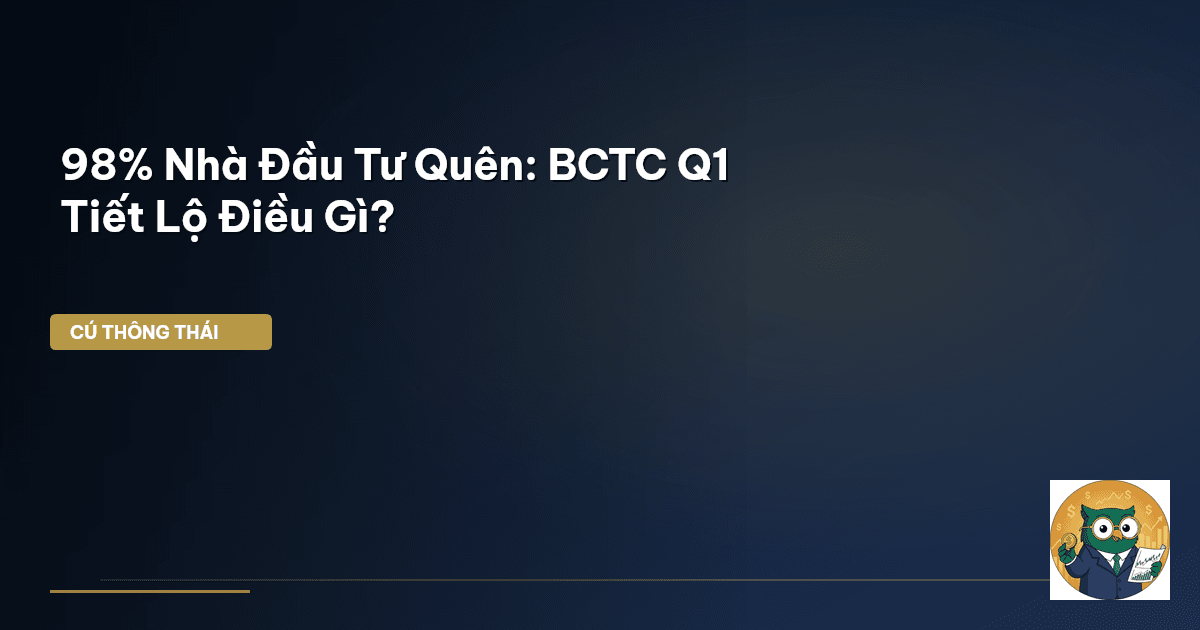 98% Nhà Đầu Tư Quên: BCTC Q1 Tiết Lộ Điều Gì?