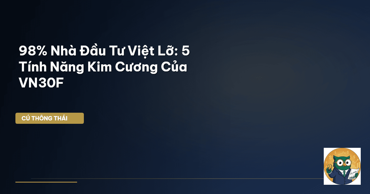 98% Nhà Đầu Tư Việt Lỡ: 5 Tính Năng ‘Kim Cương’ Của VN30F