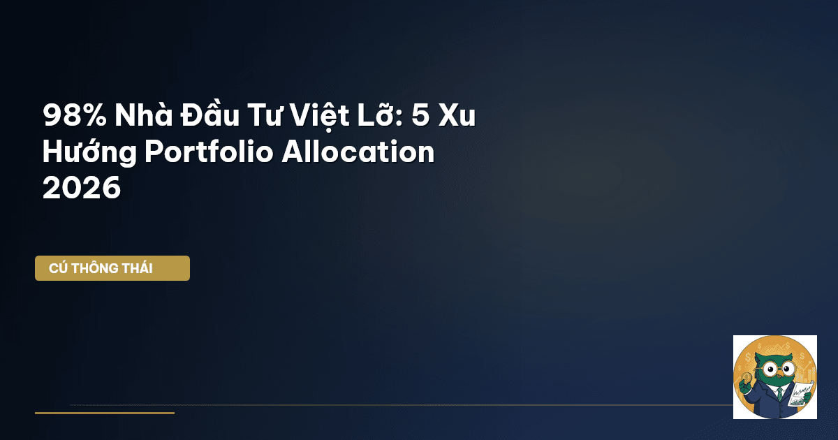 98% Nhà Đầu Tư Việt Lỡ: 5 Xu Hướng Portfolio Allocation 2026