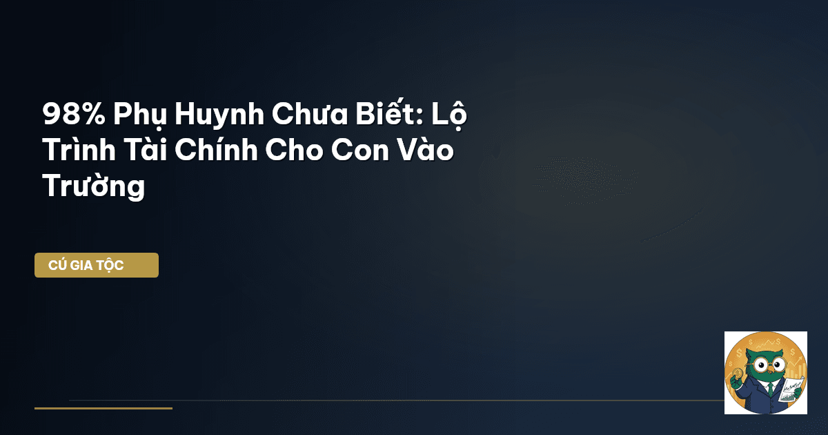 lộ trình tài chính