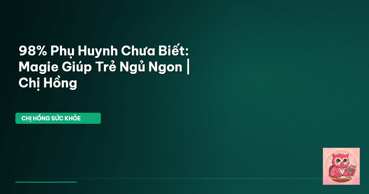 magie cho trẻ