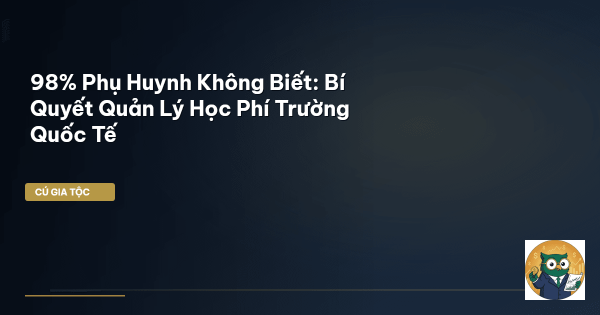 chi phí trường quốc tế