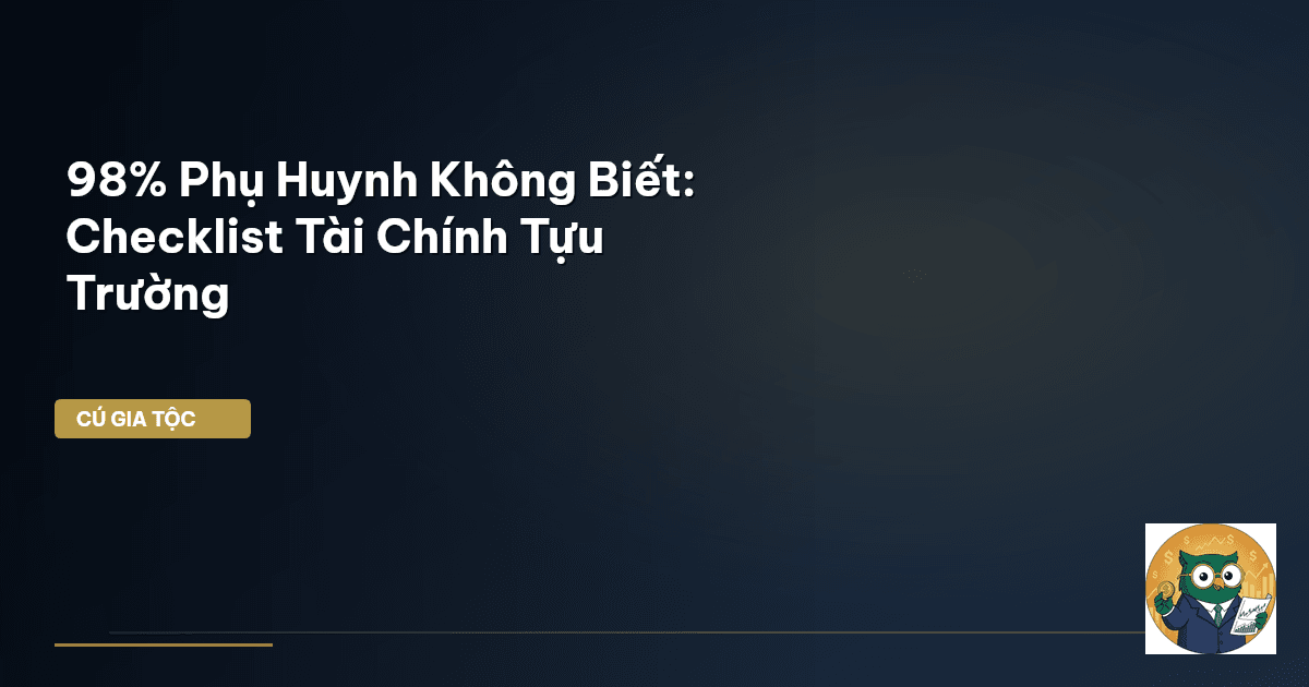tài chính tựu trường