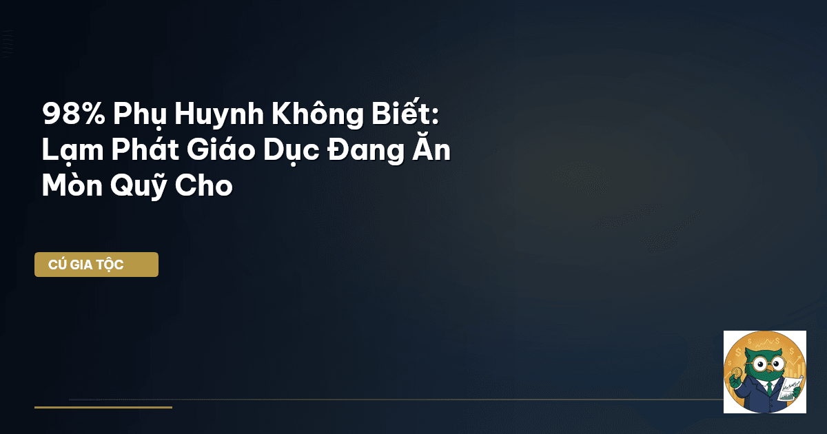 lạm phát giáo dục