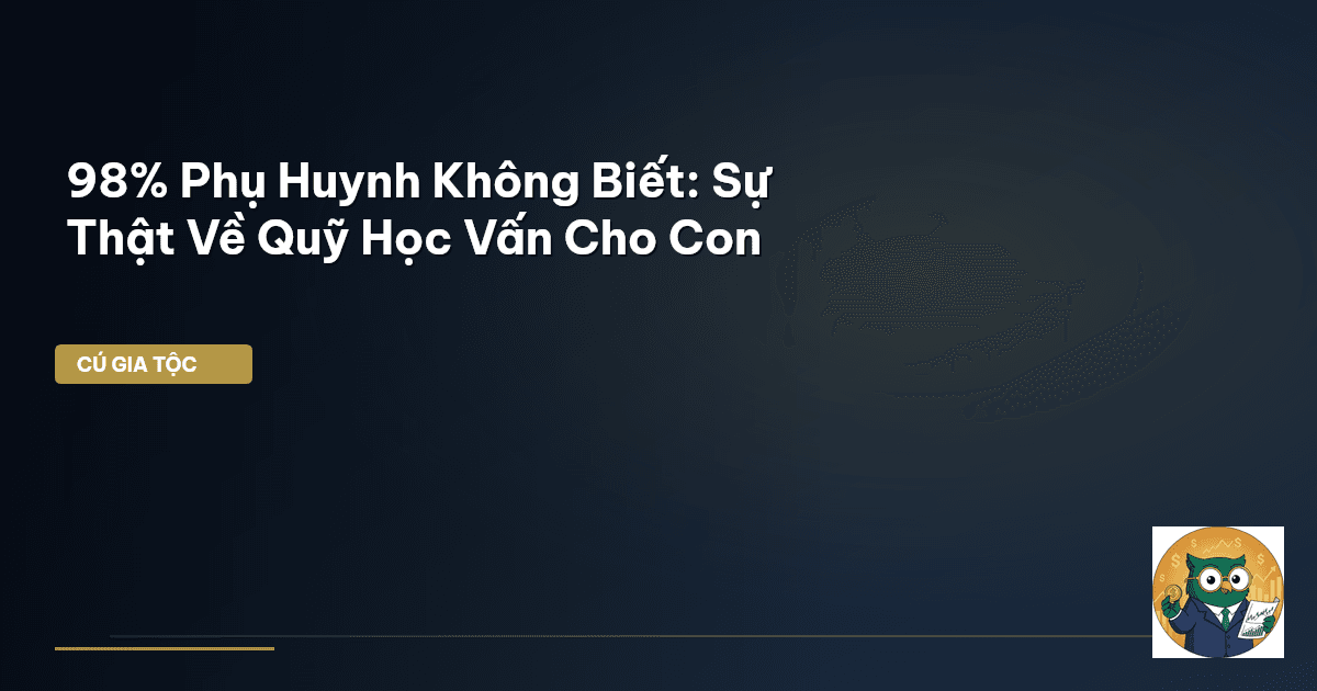 tài chính cho con