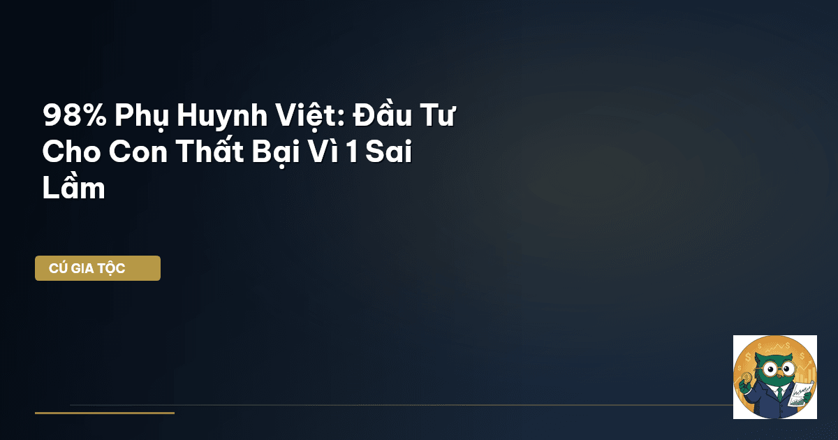đầu tư cho con