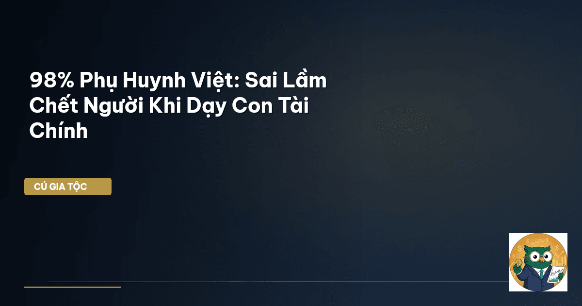 giáo dục tài chính cho con
